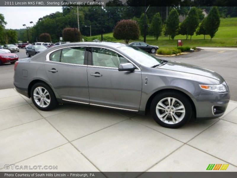 Sterling Gray Metallic / Cashmere 2011 Lincoln MKS FWD