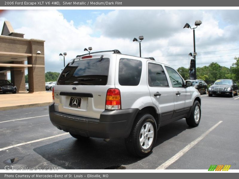 Silver Metallic / Medium/Dark Flint 2006 Ford Escape XLT V6 4WD