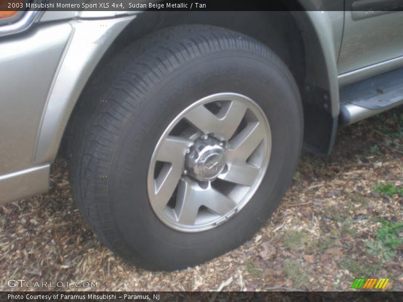 Sudan Beige Metallic / Tan 2003 Mitsubishi Montero Sport XLS 4x4