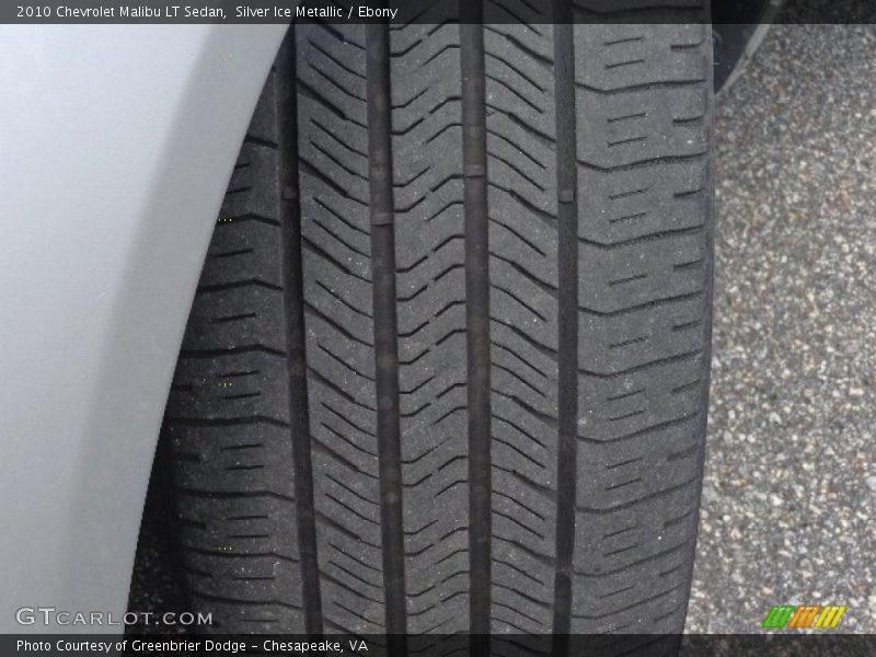 Silver Ice Metallic / Ebony 2010 Chevrolet Malibu LT Sedan