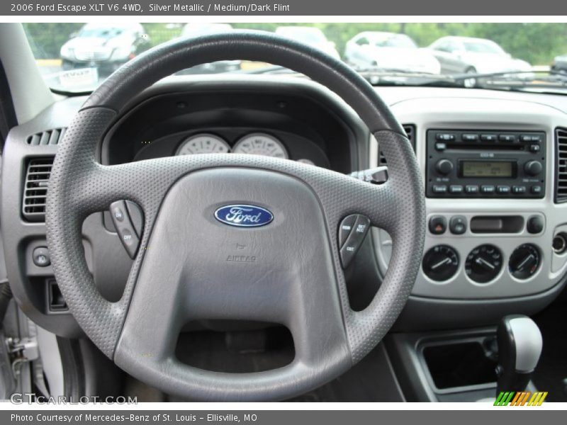 Silver Metallic / Medium/Dark Flint 2006 Ford Escape XLT V6 4WD