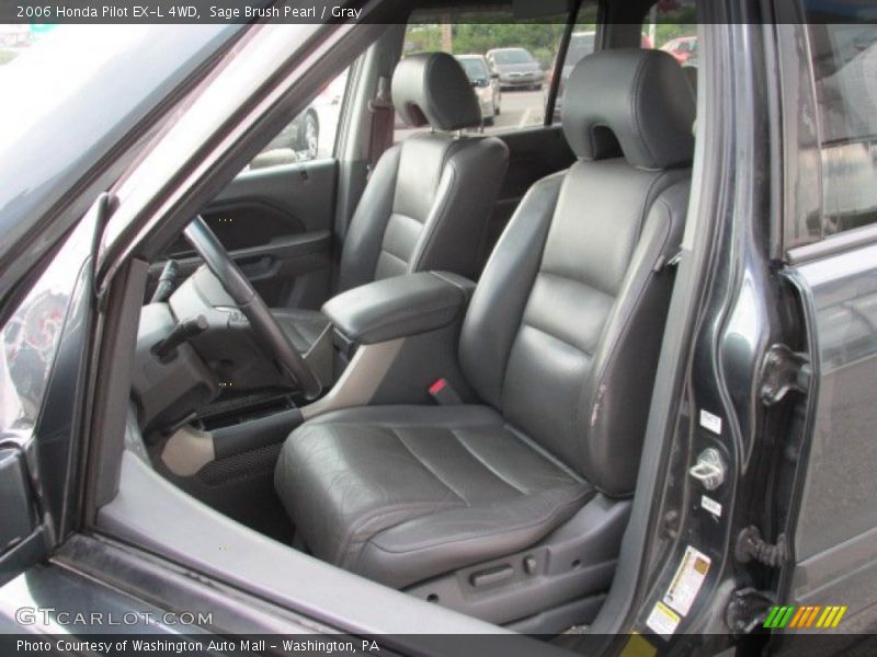Front Seat of 2006 Pilot EX-L 4WD
