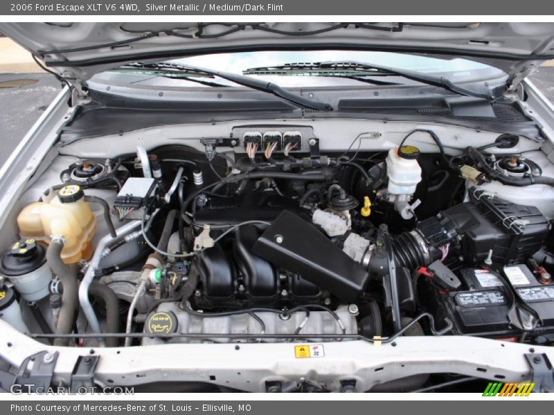 Silver Metallic / Medium/Dark Flint 2006 Ford Escape XLT V6 4WD