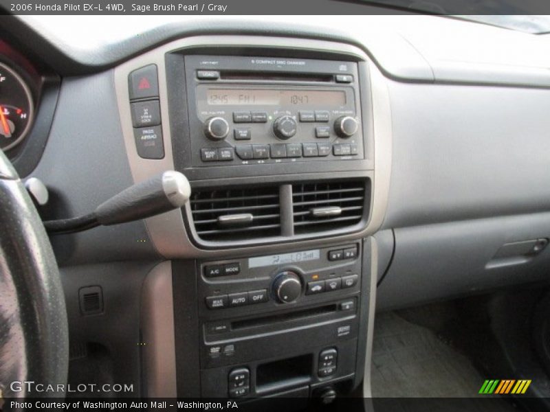 Controls of 2006 Pilot EX-L 4WD