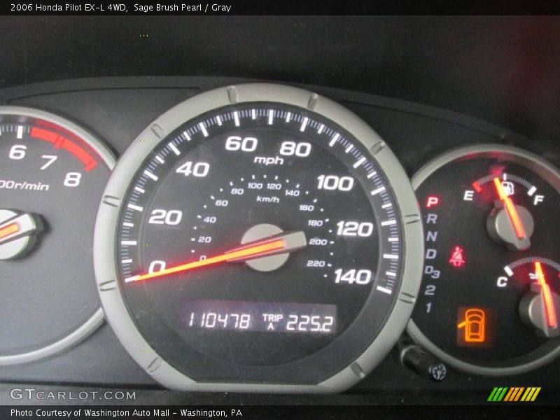 Sage Brush Pearl / Gray 2006 Honda Pilot EX-L 4WD