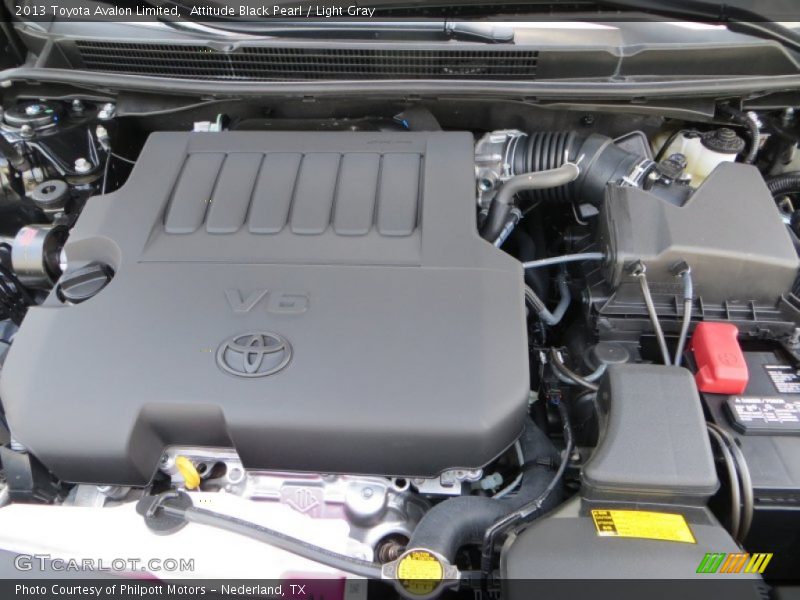 Attitude Black Pearl / Light Gray 2013 Toyota Avalon Limited