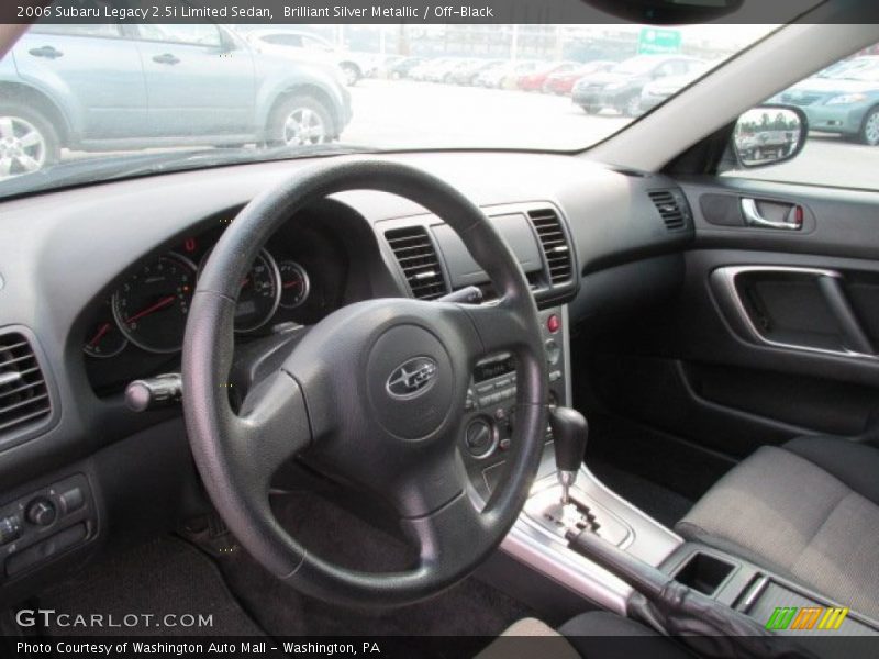 Brilliant Silver Metallic / Off-Black 2006 Subaru Legacy 2.5i Limited Sedan
