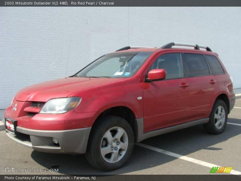 Rio Red Pearl / Charcoal 2003 Mitsubishi Outlander XLS 4WD