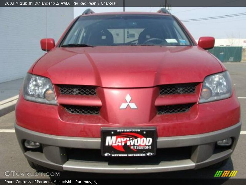 Rio Red Pearl / Charcoal 2003 Mitsubishi Outlander XLS 4WD
