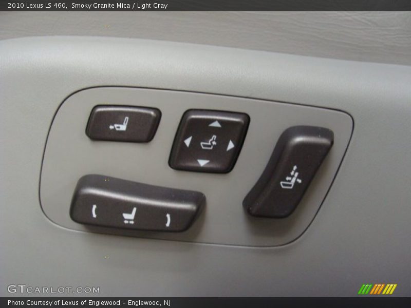 Smoky Granite Mica / Light Gray 2010 Lexus LS 460