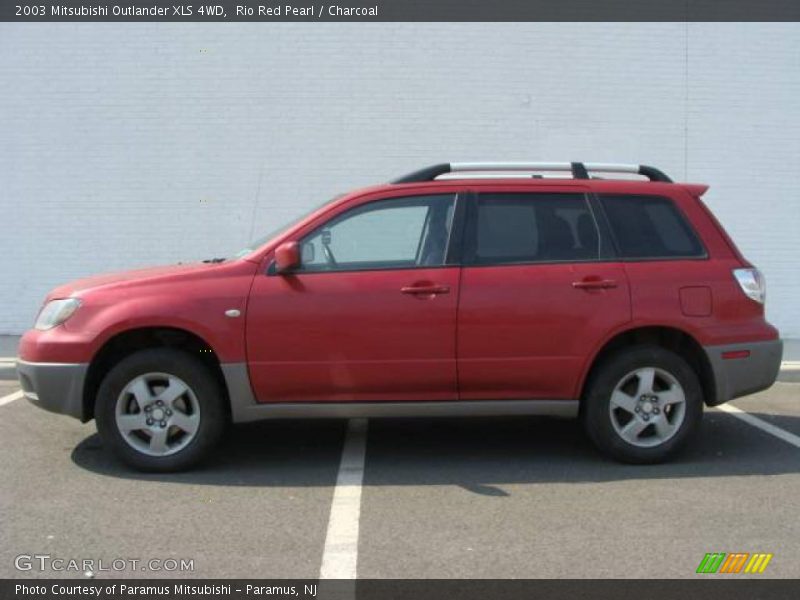 Rio Red Pearl / Charcoal 2003 Mitsubishi Outlander XLS 4WD