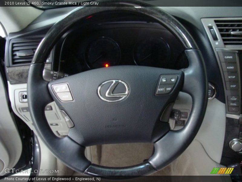 Smoky Granite Mica / Light Gray 2010 Lexus LS 460