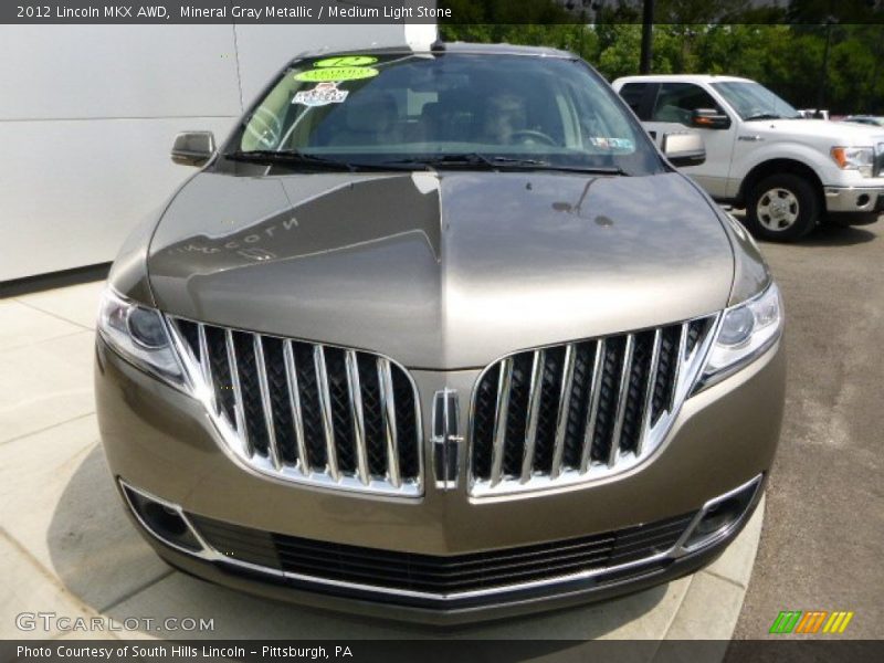 Mineral Gray Metallic / Medium Light Stone 2012 Lincoln MKX AWD