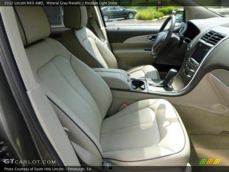Mineral Gray Metallic / Medium Light Stone 2012 Lincoln MKX AWD