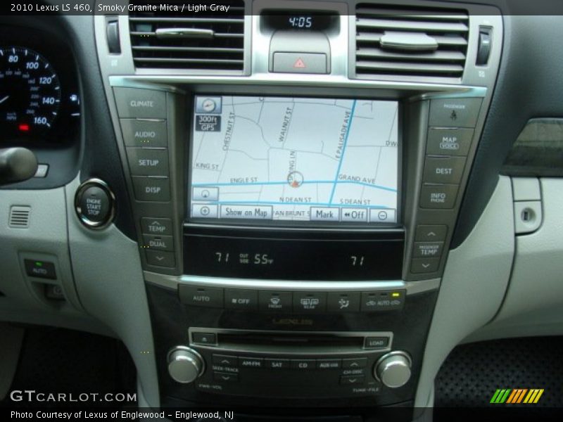 Smoky Granite Mica / Light Gray 2010 Lexus LS 460