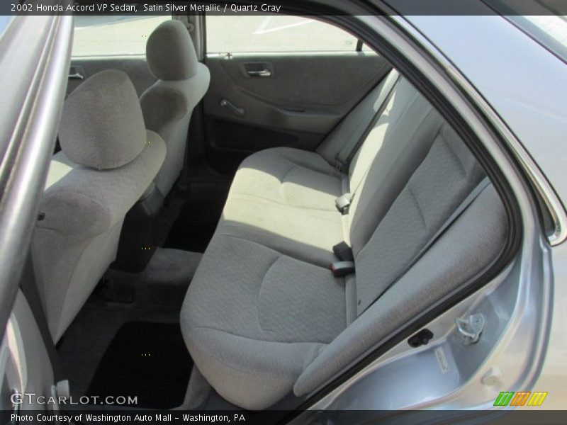 Satin Silver Metallic / Quartz Gray 2002 Honda Accord VP Sedan