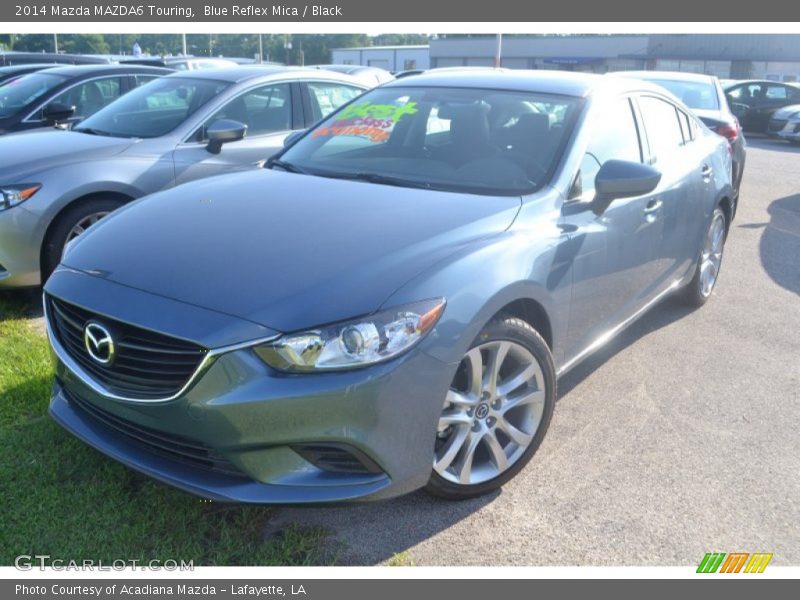 Blue Reflex Mica / Black 2014 Mazda MAZDA6 Touring