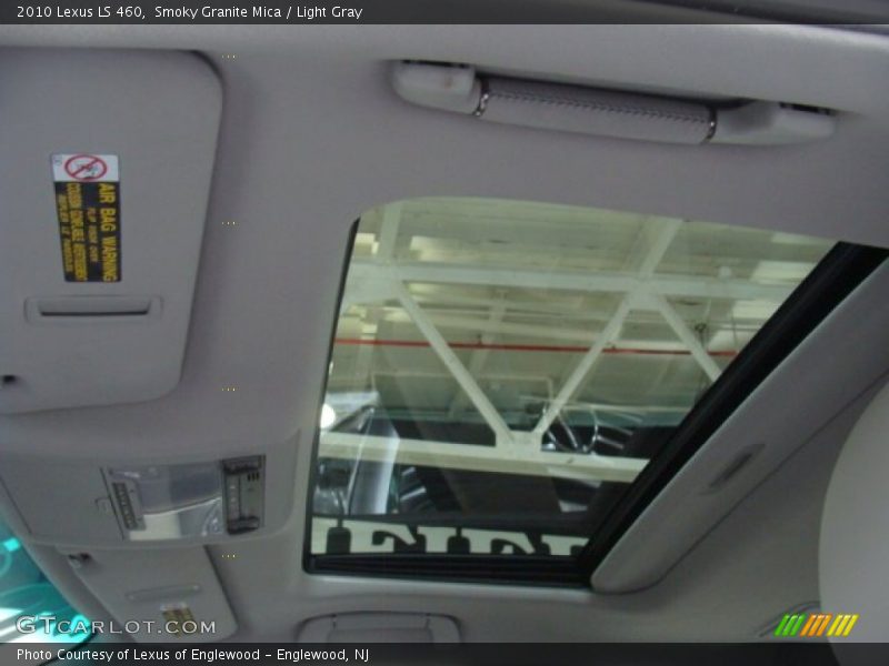 Smoky Granite Mica / Light Gray 2010 Lexus LS 460