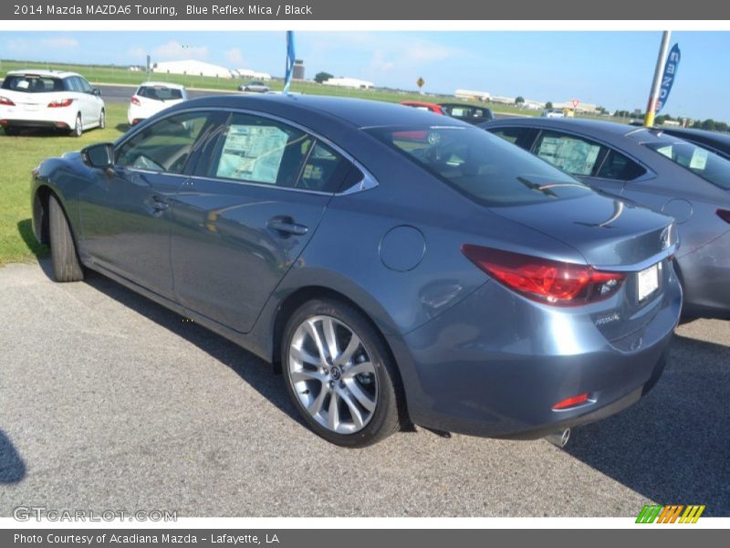Blue Reflex Mica / Black 2014 Mazda MAZDA6 Touring
