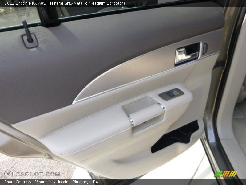 Mineral Gray Metallic / Medium Light Stone 2012 Lincoln MKX AWD