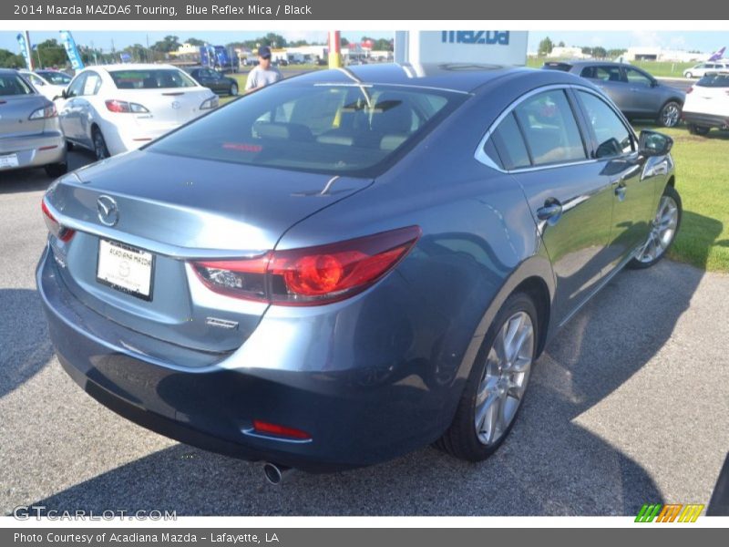 Blue Reflex Mica / Black 2014 Mazda MAZDA6 Touring