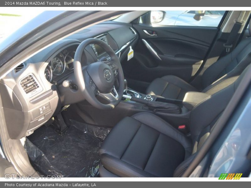 Blue Reflex Mica / Black 2014 Mazda MAZDA6 Touring