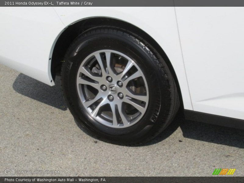 Taffeta White / Gray 2011 Honda Odyssey EX-L