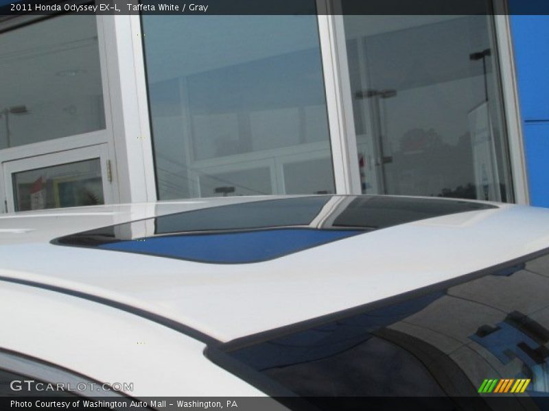 Taffeta White / Gray 2011 Honda Odyssey EX-L