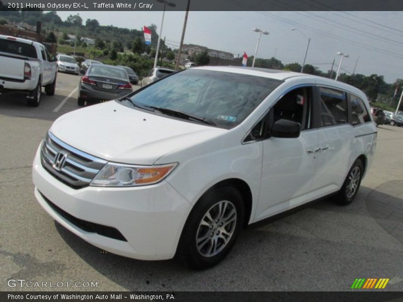Taffeta White / Gray 2011 Honda Odyssey EX-L