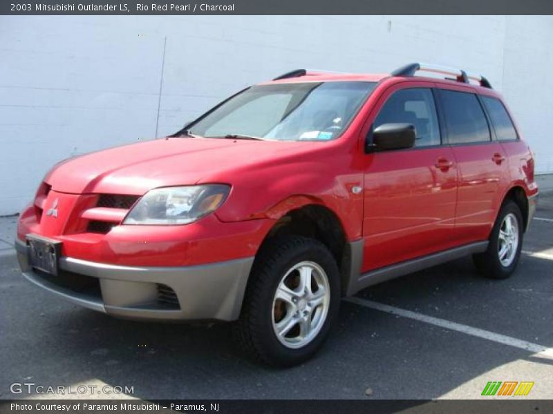 Rio Red Pearl / Charcoal 2003 Mitsubishi Outlander LS