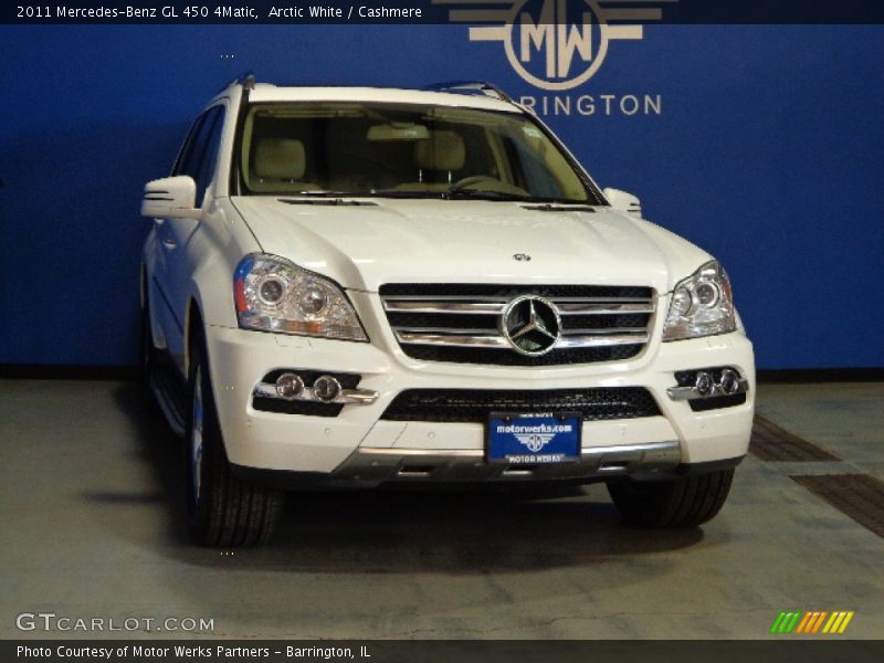 Arctic White / Cashmere 2011 Mercedes-Benz GL 450 4Matic