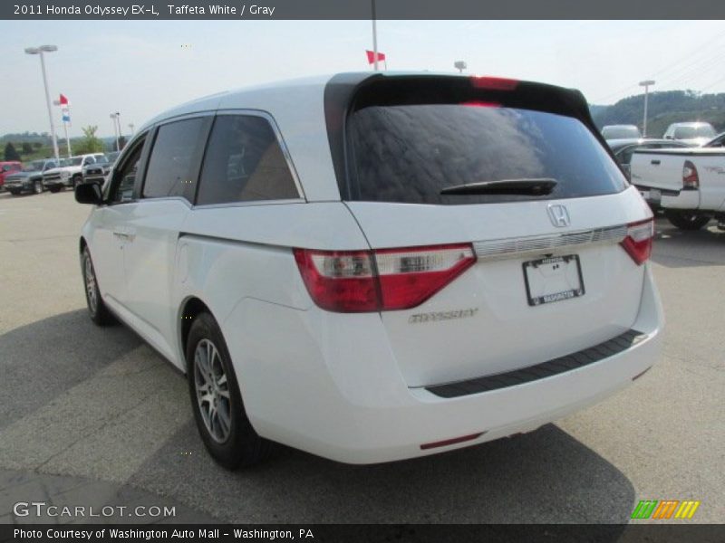 Taffeta White / Gray 2011 Honda Odyssey EX-L