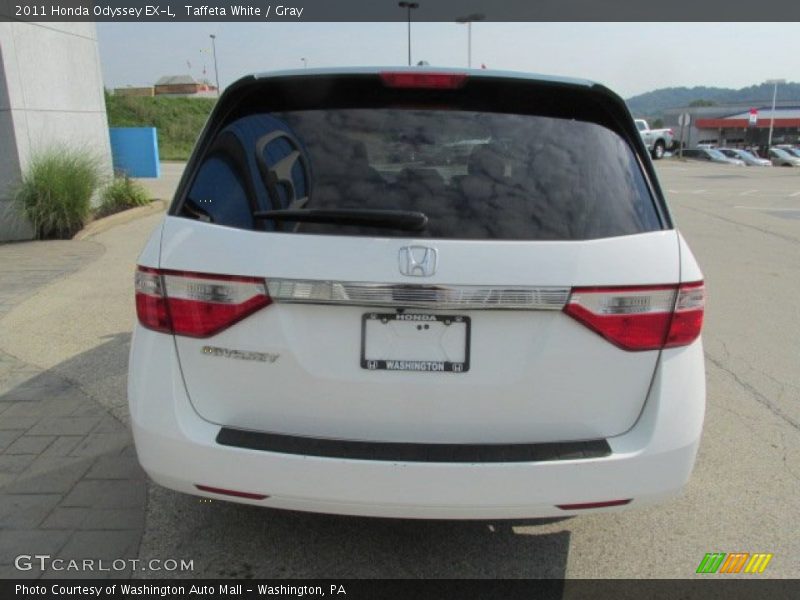 Taffeta White / Gray 2011 Honda Odyssey EX-L