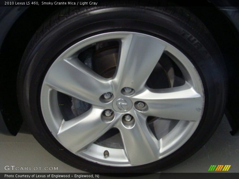 Smoky Granite Mica / Light Gray 2010 Lexus LS 460