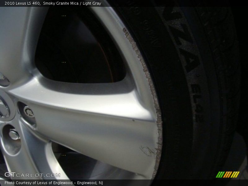 Smoky Granite Mica / Light Gray 2010 Lexus LS 460