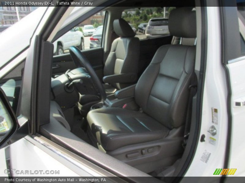 Taffeta White / Gray 2011 Honda Odyssey EX-L