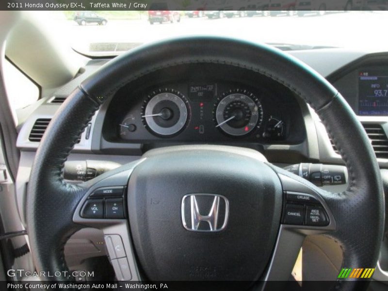 Taffeta White / Gray 2011 Honda Odyssey EX-L