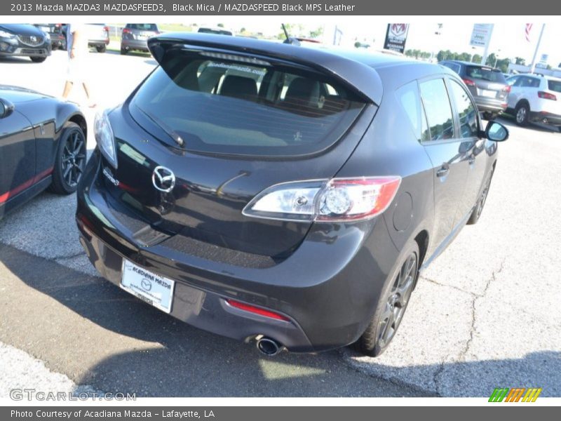 Black Mica / MAZDASPEED Black MPS Leather 2013 Mazda MAZDA3 MAZDASPEED3