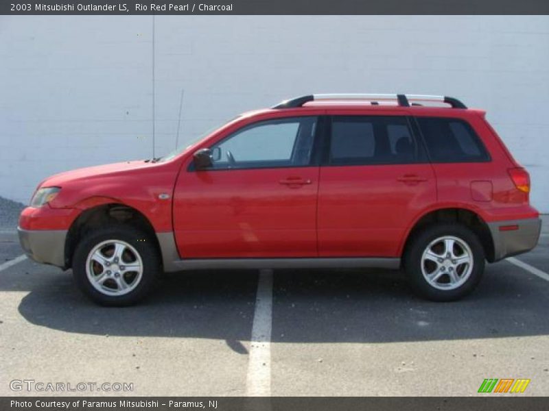 Rio Red Pearl / Charcoal 2003 Mitsubishi Outlander LS