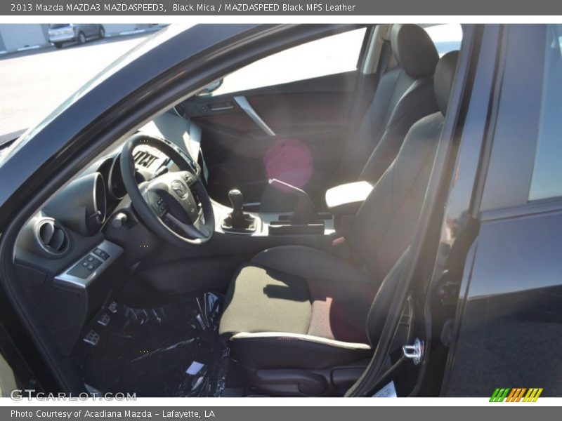 Black Mica / MAZDASPEED Black MPS Leather 2013 Mazda MAZDA3 MAZDASPEED3