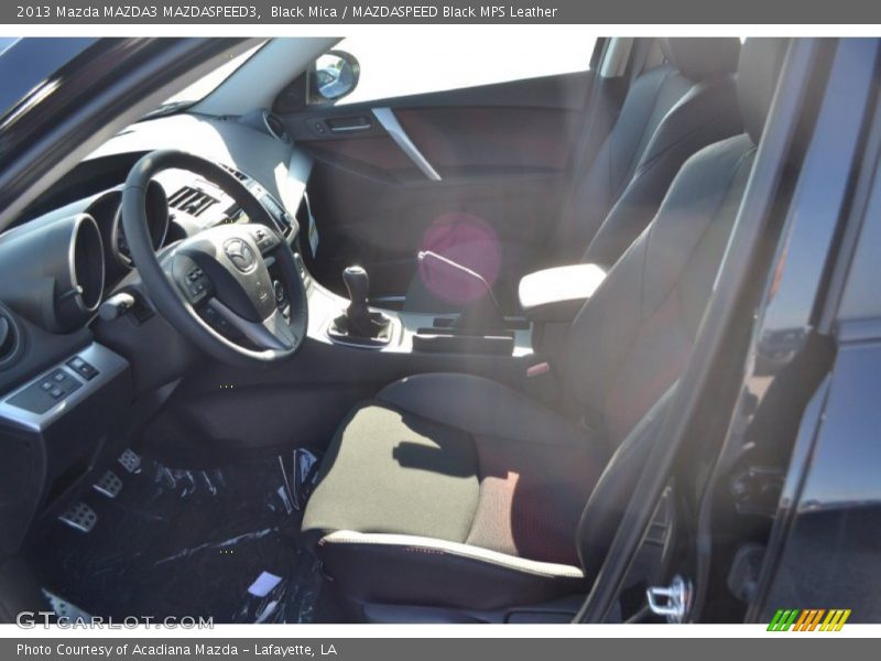 Black Mica / MAZDASPEED Black MPS Leather 2013 Mazda MAZDA3 MAZDASPEED3