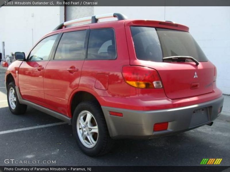 Rio Red Pearl / Charcoal 2003 Mitsubishi Outlander LS