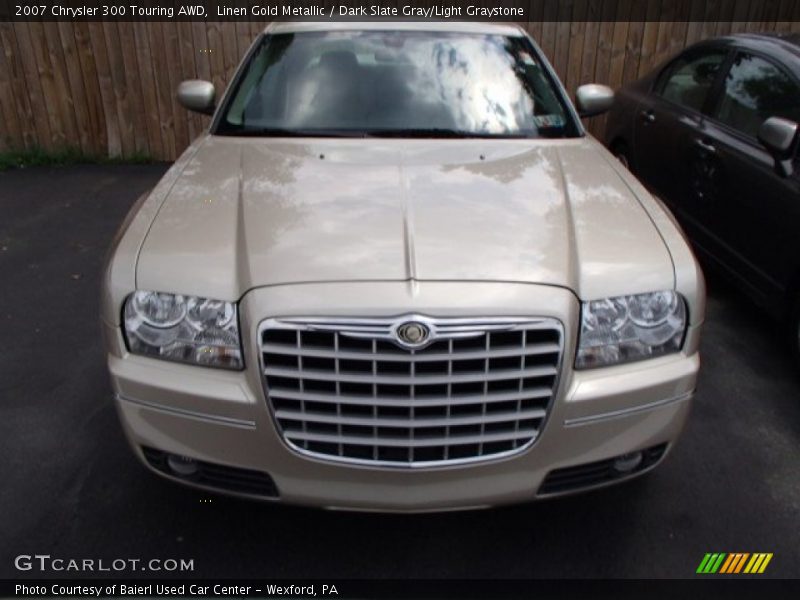 Linen Gold Metallic / Dark Slate Gray/Light Graystone 2007 Chrysler 300 Touring AWD