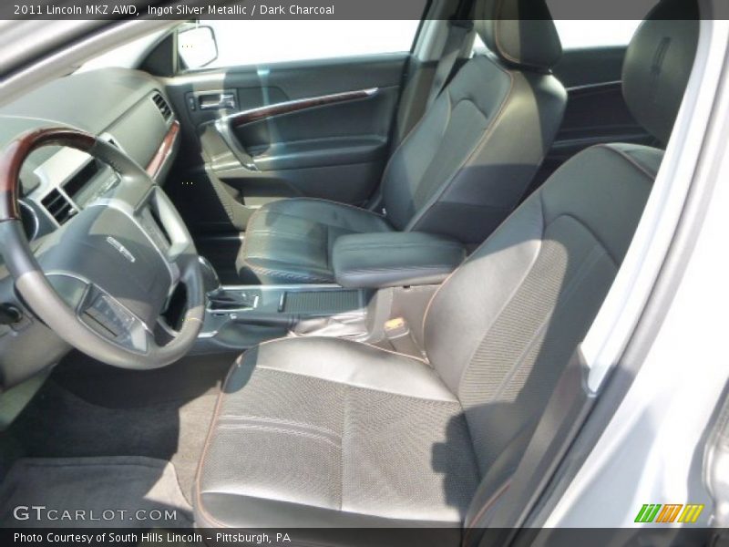 Ingot Silver Metallic / Dark Charcoal 2011 Lincoln MKZ AWD