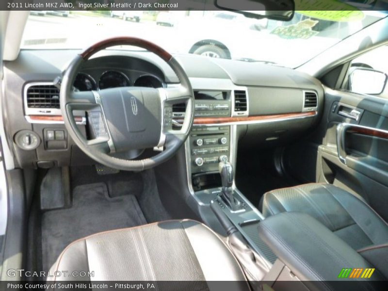 Ingot Silver Metallic / Dark Charcoal 2011 Lincoln MKZ AWD