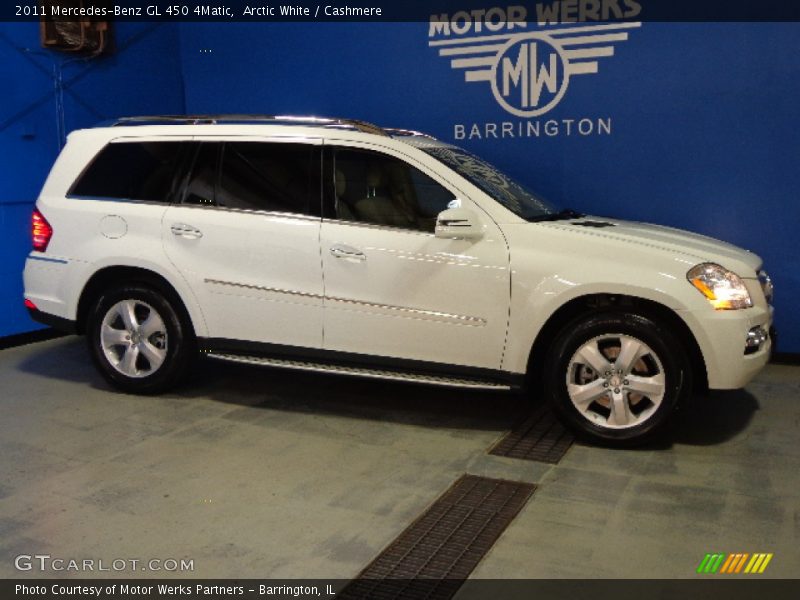 Arctic White / Cashmere 2011 Mercedes-Benz GL 450 4Matic