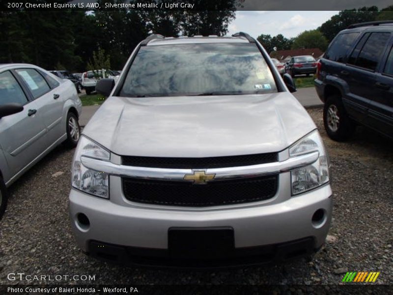 Silverstone Metallic / Light Gray 2007 Chevrolet Equinox LS AWD