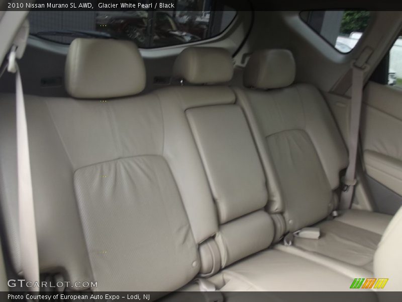 Glacier White Pearl / Black 2010 Nissan Murano SL AWD
