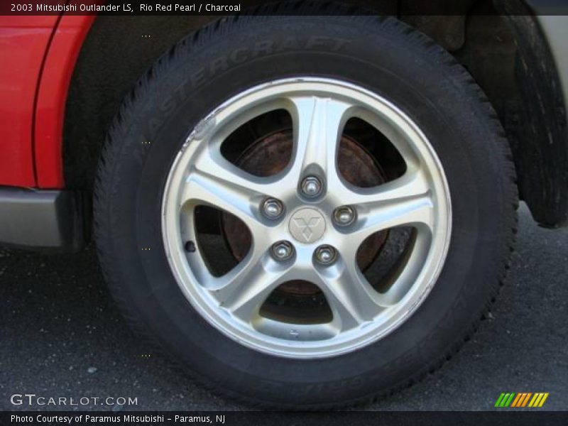 Rio Red Pearl / Charcoal 2003 Mitsubishi Outlander LS