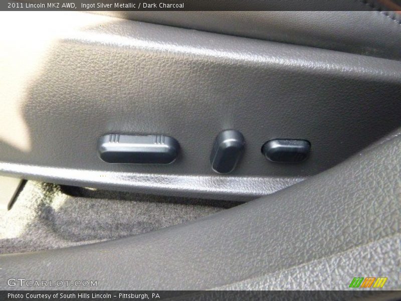 Ingot Silver Metallic / Dark Charcoal 2011 Lincoln MKZ AWD